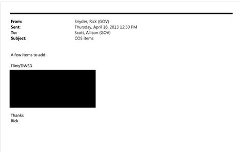 Docs reveal Flint's EM agreed to buy $1M worth of extra water from the KWA  —&nbsp; this was never about saving money.