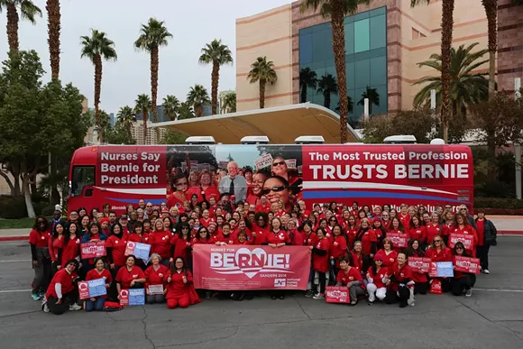 National nurse’s union’s ‘Bernie Bus’ to arrive in Detroit and Flint