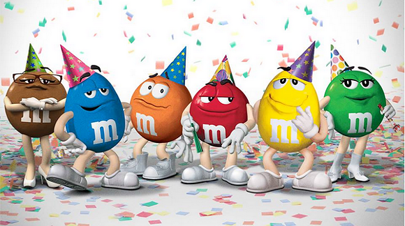 Happy 75th Birthday M&Ms!