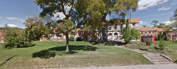 The former Webster Elementary School in Pontiac. - Photo from Google Street View