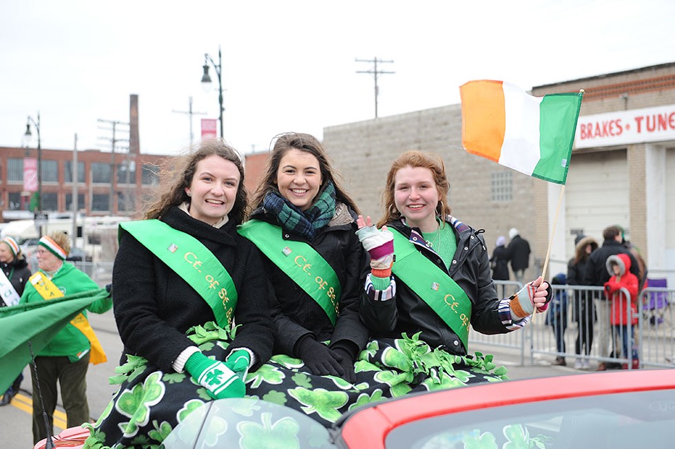 The 62nd Annual Detroit St. Patrick’s Parade begins at 1 p.m. on Sunday, March 15 at Sixth Street and Michigan Avenue, Detroit; detroitstpatricksparade.com; event is free and open to the public. - COURTESY OF THE ST. PATRICK’S DAY PARADE