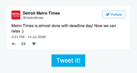 Happy 10th birthday, Twitter! Also, behold our inspirational first tweet