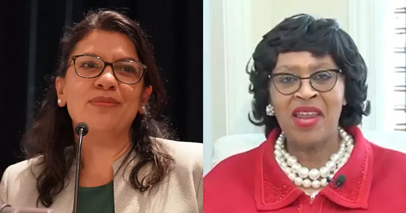 U.S. Rep. Rashida Tlaib and Detroit City Council President Brenda Jones. - Phil Pasquini, Shutterstock / Brenda Jones