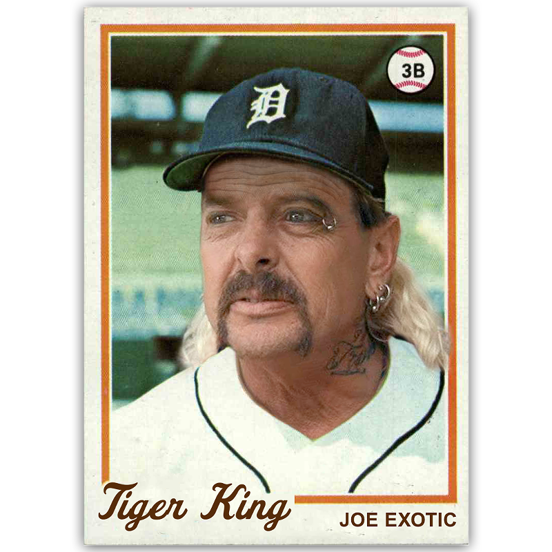 If 2020 had an MVP, Joe Exotic would be it. - Courtesy of Andrew Kozinski/@pfmemeschinabistro