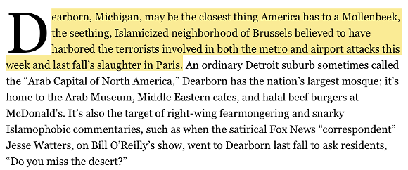 Politico story on policing Muslims in Dearborn sparks Twitter debate