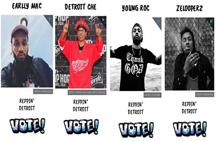 Four Detroit rappers bid for the 10th spot of XXL’s Freshmen 2016 Class