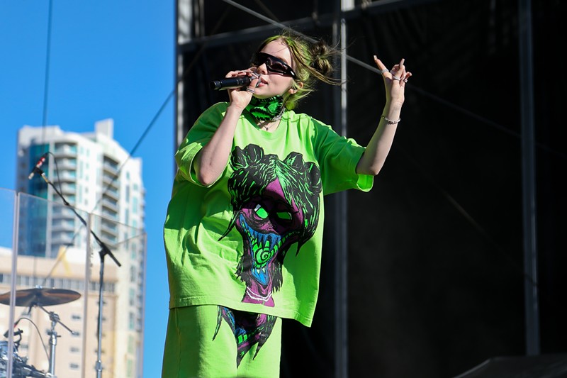 Billie Eilish's sold-out tour is among those outings postponed due to coronavirus concerns. - DEBBY WONG / SHUTTERSTOCK.COM