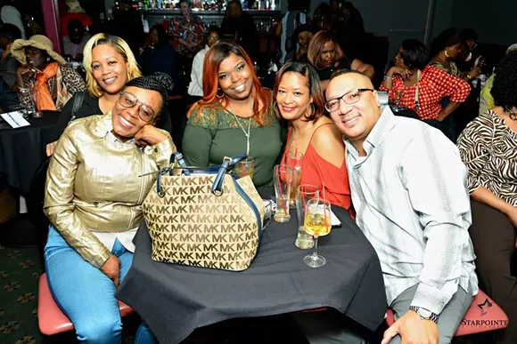 Having fun at a "soft" opening for Jazz Underground. - Photo by Felicia Tolbert (Starpointe Photography).