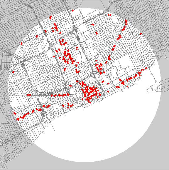 What Detroit looks like when nearly every store is mapped
