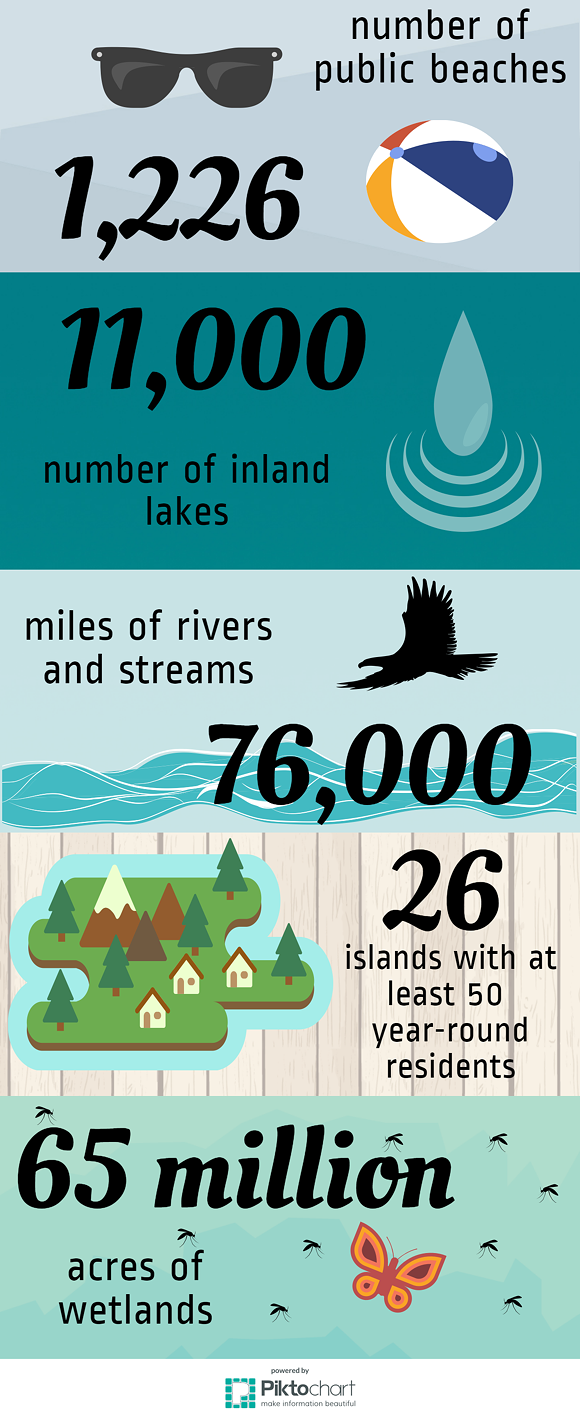 5 things you should know about the Great Lakes State (Infographic)