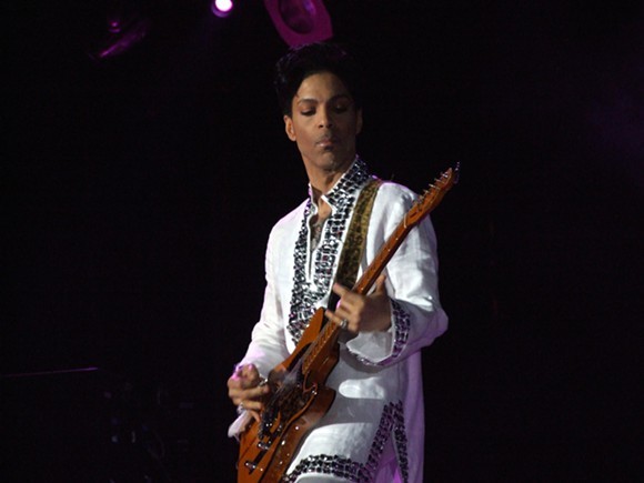 Prince at Coachella - Photo via Wikipedia