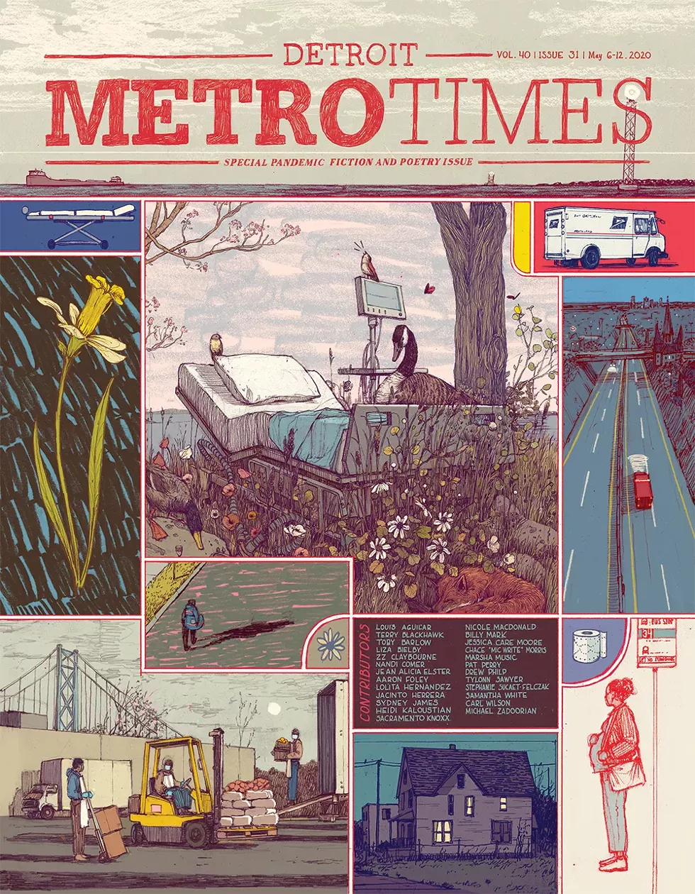 With life in Detroit slowed down by the pandemic, enjoy stories from these local literary luminaries