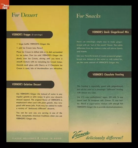 15 vintage recipes to help you celebrate Vernor's 150th birthday