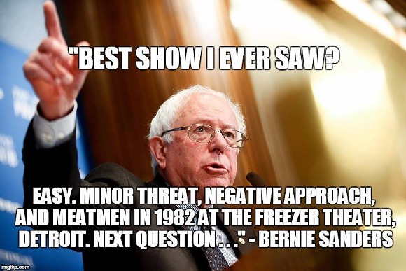 Our top five Bernie Sanders/Detroit punk scene memes