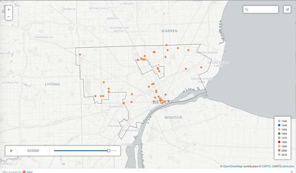 Interactive map shows Detroit's gay bars since the 1930s