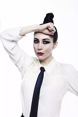 Kristin Kontrol opens up for Garbage tomorrow night, and she is awesome