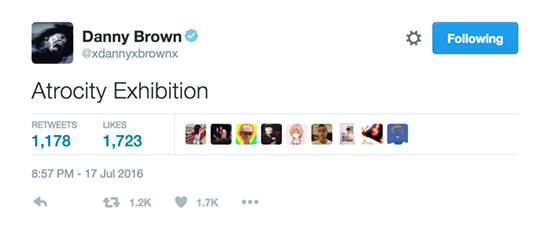 Danny Brown unveils upcoming album name, tour dates