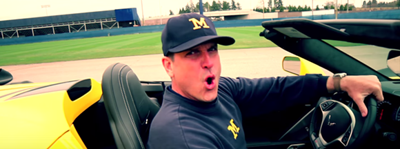 U-M coach Jim Harbaugh embraces his inner rapper in new music video