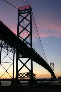 The Ambassador Bridge. - Wikipedia