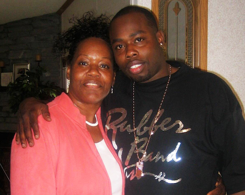 David Ware (right), pictured here with his mother Maudess Sutton, was unarmed when killed in a 2007 police sting. - Courtesy the Ware family