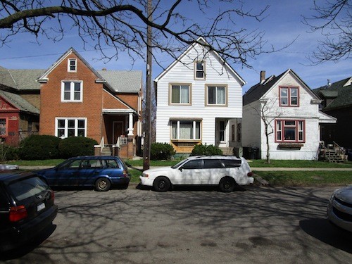 Historic houses may help stabilize neighborhoods in ways new condos can't. - Photo by Michael Jackman