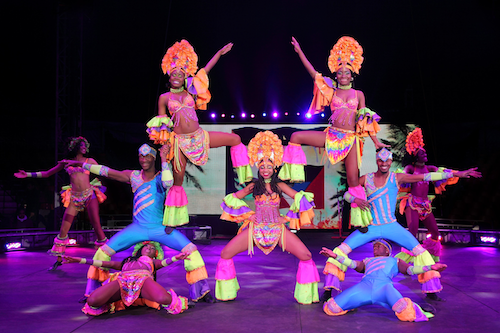 Caribbean Dynasty from Trinidad and Tobago. - Courtesy UniverSoul Circus