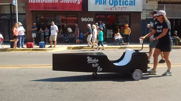 The Whiskey-In-The-Jar's cart looks smart. - Photos by Michael Jackman