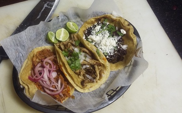 Timmy's Tacos from Kelly's Bar in Hamtramck. - Photo by Serena Maria Daniels