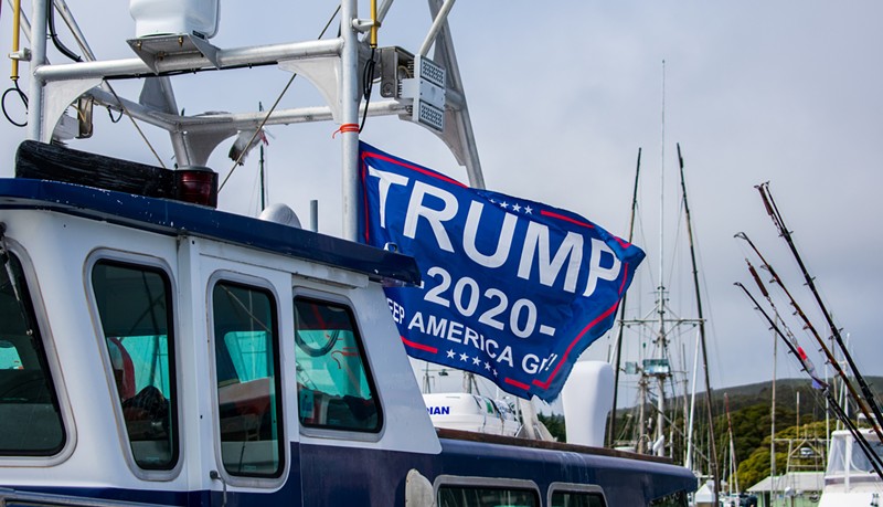 A MAGA boat parade will travel from Macomb County to Detroit to celebrate Trump's birthday this weekend, and we hope it fucking rains