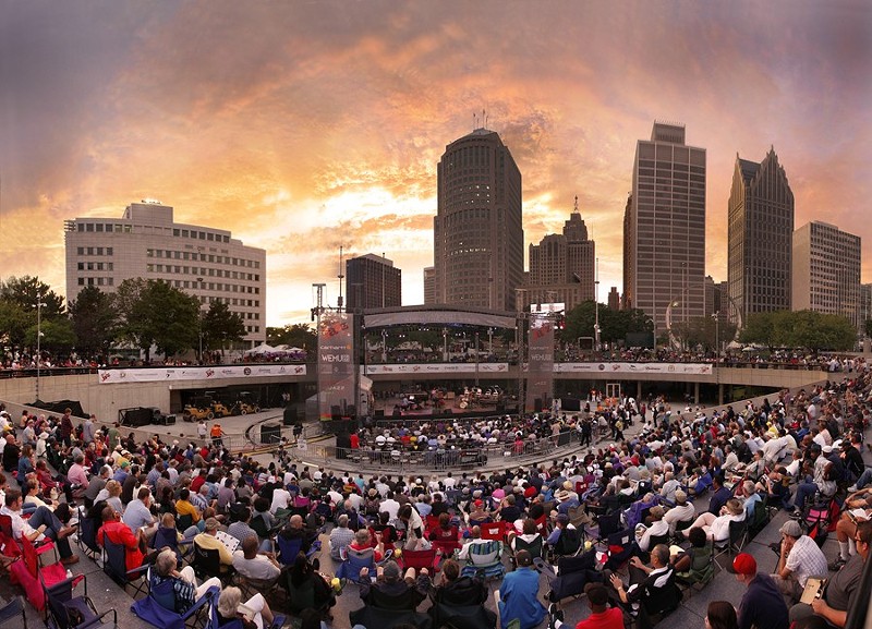 Detroit International Jazz Festival. - Photo by Len Katz
