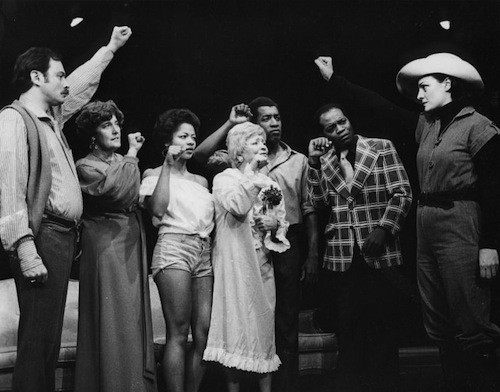 The Detroit Rep is a stage that doesn't shy away from politics. This photo is of their 1977 production of 'Sunday Revollution.' - Courtesy the Detroit Repertory Theatre