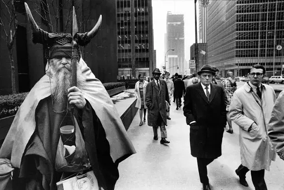 Celebrate the music of Moondog, tonight at Trinosophes