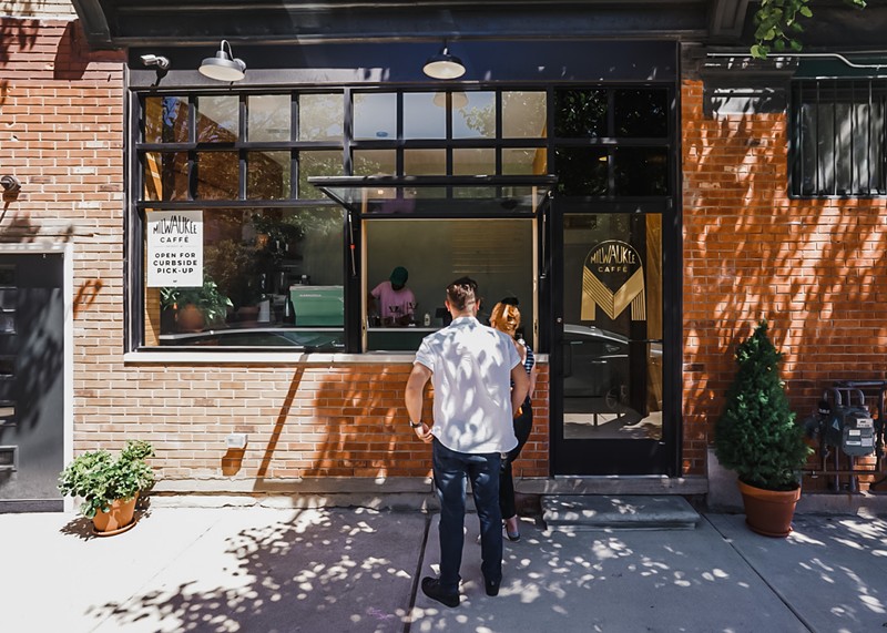 Kiesling owners' super cute walk-up coffee shop Milwaukee Caffè is now open in Detroit