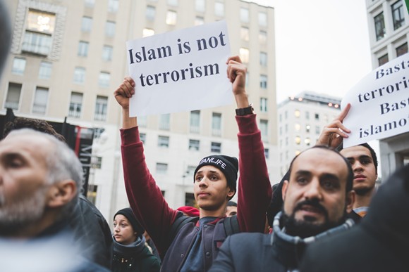 I'm a Muslim who condemns ISIS. White America, do you condemn Trump?