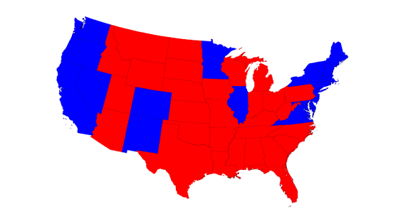 This University of Michigan professor created some election maps that actually make sense