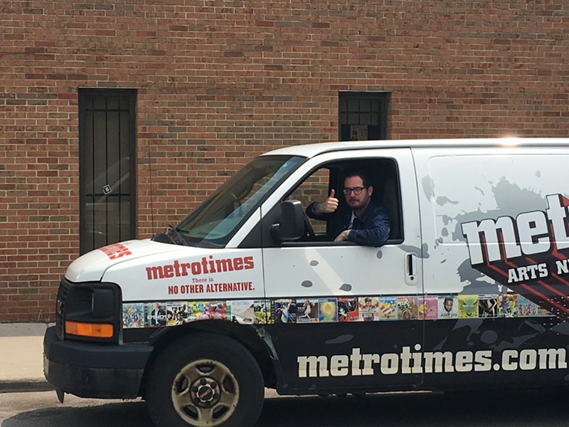 The Metro Times-mobile rides on... - Josh Cohen