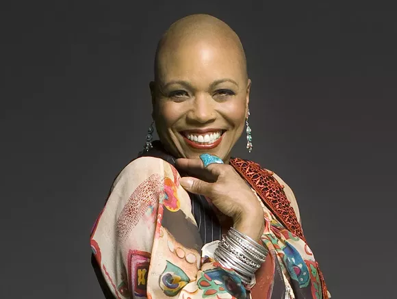 Tonight: Singer Dee Dee Bridgewater with pianist Geri Allen at the Music Hall