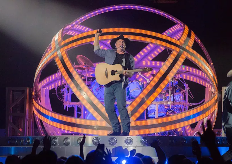 You can catch a Garth Brooks concert at a metro Detroit drive-in... for $100 a car