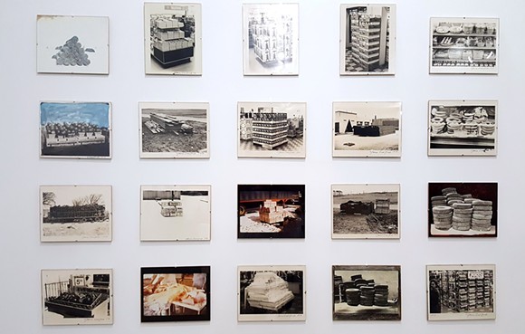 20 untitled photographs, Pile Series (1967, 1972, 1973) - Photo by Sarah Rose Sharp