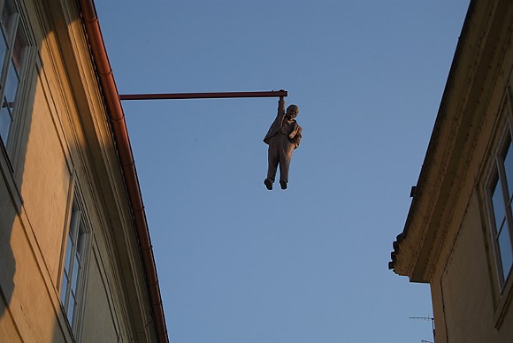 This sculpture is ofter referred to as "The Hanging Man." - Courtesy photo.