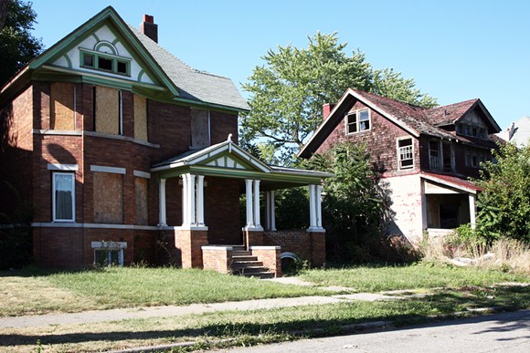 Abandoned homes in Detroit are being torn down at a faster rate due to a Federal grant for demolition. - Photo via James R. Martin / Shutterstock.com