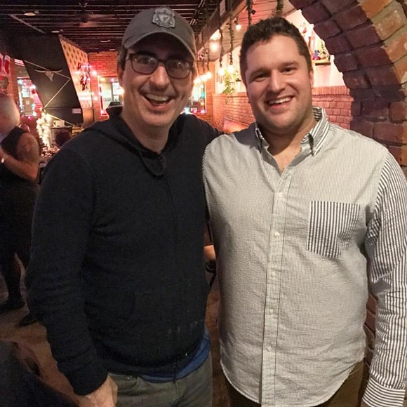 John Oliver makes this Corktown restaurant owner's night when he shows up unexpectedly