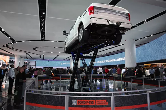 NAIAS starts at Cobo Center.
