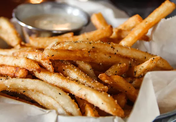 This joyful glamour shot of HopCat's Crack Fries was provided to us.