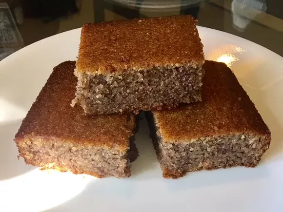 Banana bread is a common dessert in Liberia, though Marhaba tweaks hers with an update or two. - Photo by Ameneh Marhaba