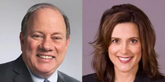 Spotted: Mayor Duggan dines with gubernatorial candidate Gretchen Whitmer