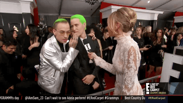 We need to talk about Mike Posner at the Grammys last night