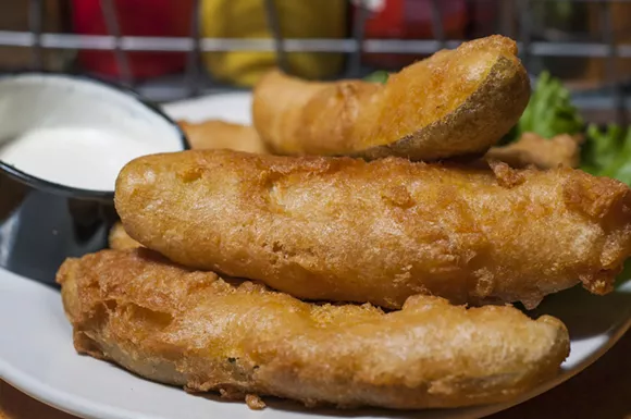 Check out that batter. - Photo by Tom Perkins