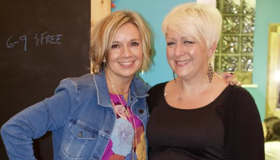 She-Hive co-founders (left to right) Andrea Clegg Corp and Ursula Adams. - PHOTO COURTESY SHE-HIVE