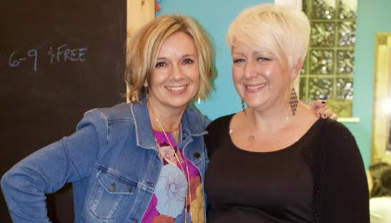 She-Hive co-founders (left to right) Andrea Clegg Corp and Ursula Adams. - Photo courtesy She-Hive